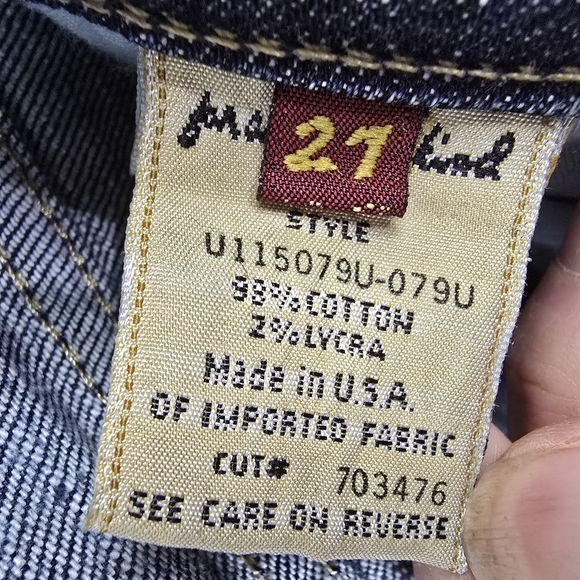 7 For All Mankind Denim Jeans Size 27 - Picture 9 of 11